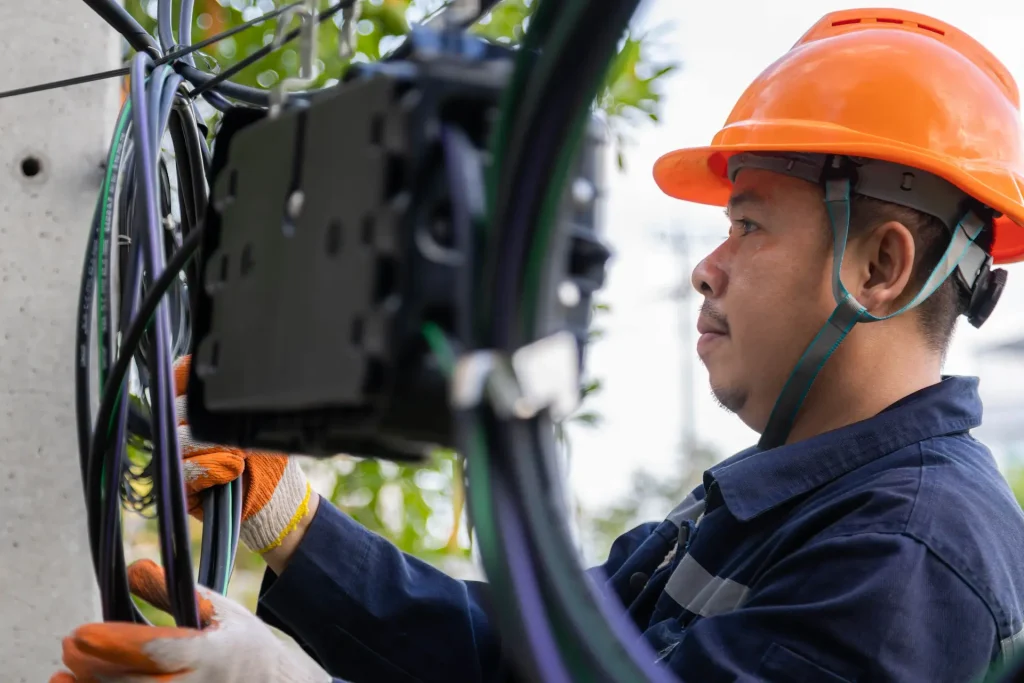 Entreprise fibre optique installatioon
