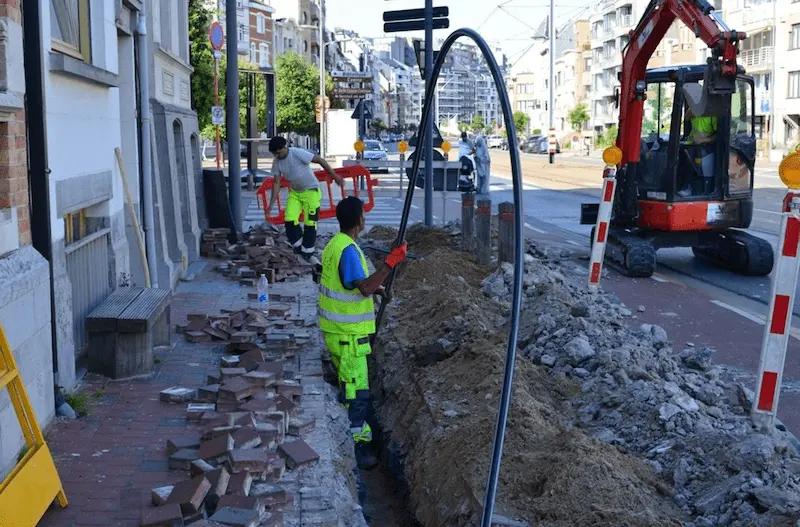Chantier fibre optique